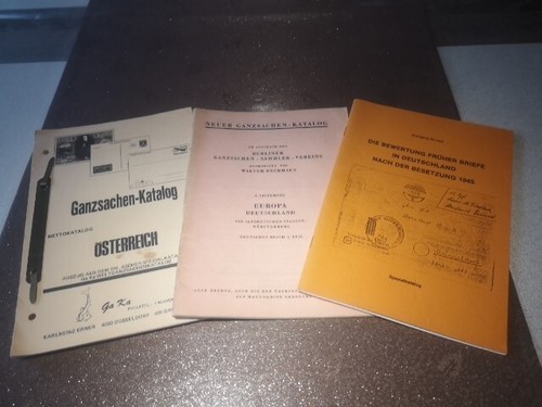Ganzsachen kataloge briefe - ganzsachen,