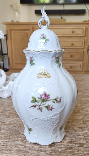 Große deckelvase lindner - deckelvase,