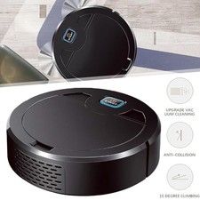 Saugroboter Staubsauger Roboter USB Kehrmaschine 1200mAh Bodenfeger mit UV-Licht
