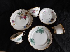 6 Teile:  Kaffeegedecke Sammeltassen Rosenthal Pompadour + feine Tasse Thomas