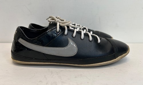 Nike flash schwarze leder - flash,