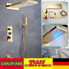 Gold Thermostat Unterputz