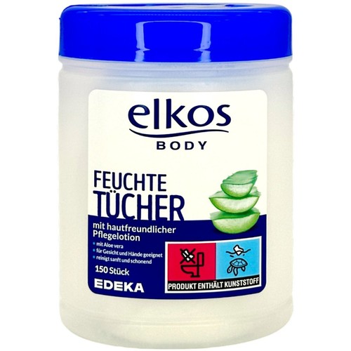 Elkos body feuchte tücher - body, 150