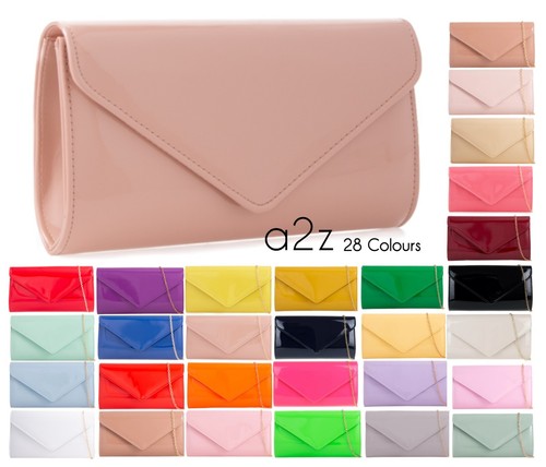 Damen lackleder clutch tasche - damen,