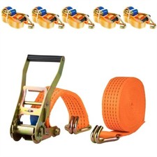 6 x Spanngurte mit Ratsche und