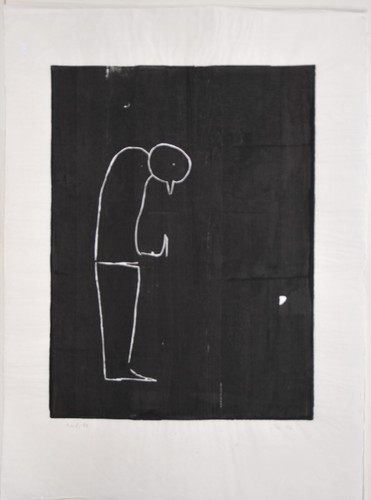 Osmar osten holzschnitt - osmar, /holzschnitt/