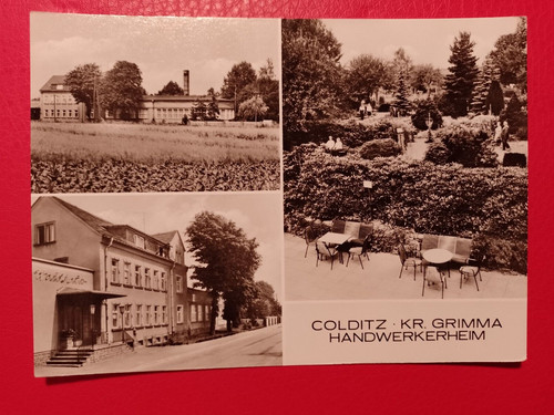 Colditz 1980 handwerkerheim - colditz, 1980.