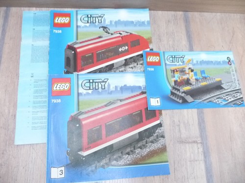 Lego city 7938 personenzug - city,