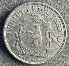 10 Öre 1922 HCN GJ Grönland