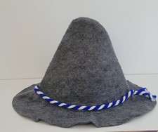 Seppelhut für Oktoberfest | Trachten Filz Hut Wiesn | Sepplhut Zipfel Bayern