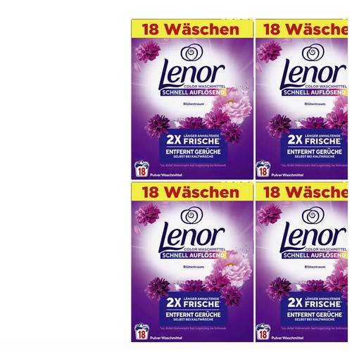 4x900g lenor color - lenor, color-waschmittel