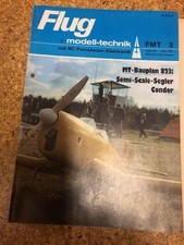 FMT Flugmodell und Modelltechnik Magazin FMT 2 Folge 301 Feb. 1981 mit Bauplan