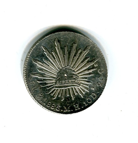 Mexiko mexico 1886 reales - 1886, 8