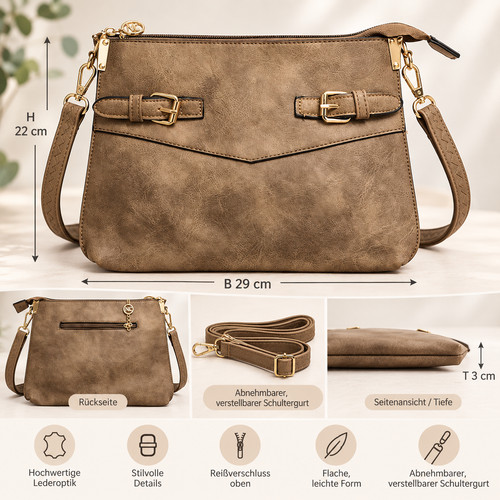 Elegante damen handtasche - elegante,