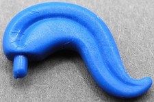 1x LEGO 4502c Minifigur Zubehör Helmschmuck Helmbusch Federbusch Blau (B-WARE)