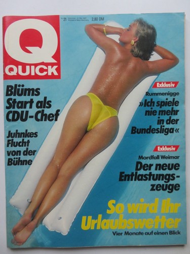 Quick 1987 dalida ornella - dalida,,