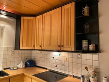 Wellmann offenes schwarzes Regal - H: ca. 89 cm - B:  ca. 30 cm - T: 30 cm