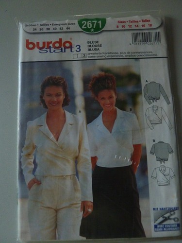 Burda schnittmuster 2671 - burda, schnittmuster,