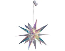 Livarno Home LED-Leuchterstern Leuchtstern Weihnachtsstern Schimmereffekt*B-Ware