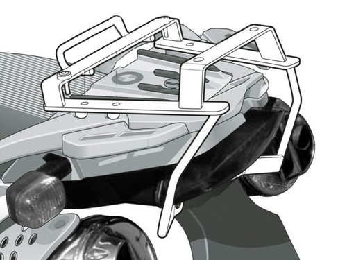 Shad top box rack rear - rear, case