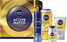 NIVEA MEN Active Match Geschenkset Geschenk für Männer Geschenkbox mit Duschgel