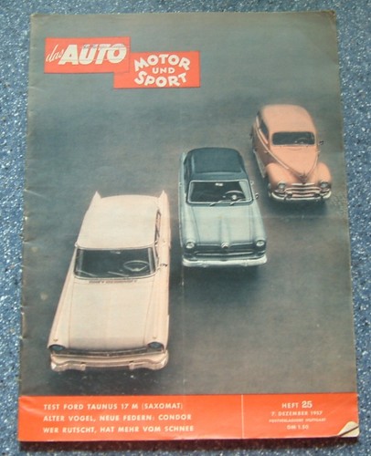 Ams 1957 ford taunus 17m - ams,
