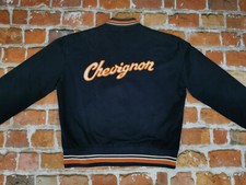 *CHEVIGNON 1957 VINTAGE DENIM BOMBER JACKE*SCHREIBSCHRIFT*BLAU*GR: XXL*TIP TOP