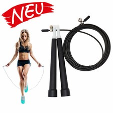 Sport Springseil Speed Rope 300cm verstellbar für Erwachsene Crossfit kurzbar
