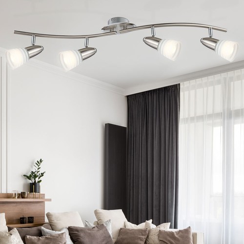 Led decken lampe chrom küchen - led,
