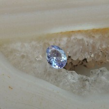 Echter Tansanit oval Facettiert Schmuck Edelstein Fasserstein Sammlerstein181