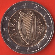Irland - 2 Euro-Kursmünze - 2004 - Irische Harfe