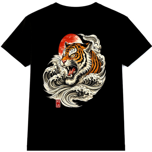 Japanischer tiger welle - japanischer,
