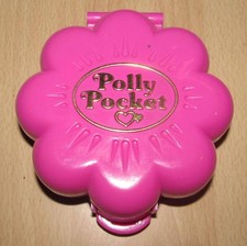 Polly Pocket Bluebird England 1990 Mr. Freys Restaurant mit 2 Figuren