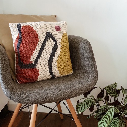 Boho abstrakt handarbeit - boho,