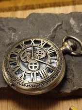 Herren Taschenuhr Steam Punk