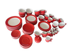 Kaffee und Speise Geschirr