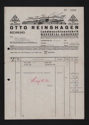 Wuppertal ronsdorf rechnung - wuppertal-ronsdorf,,