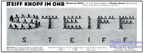 Steiff rekord peter affe - peter,