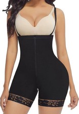 FeelinGirl Miederhose Damen Bauchweg Hoch Taille Shapewear Reißverschluss -Gr. L