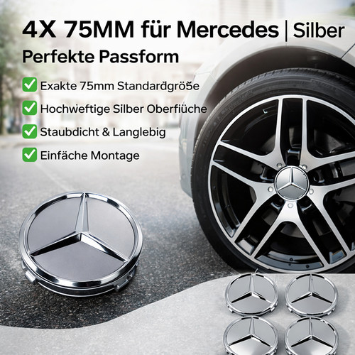 4x75mm für mercedes benz - 4x75mm, mercedes-benz