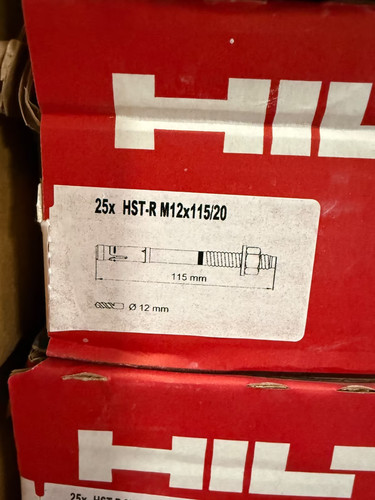 Hilti hst m12x115 20 - hilti, hst-r