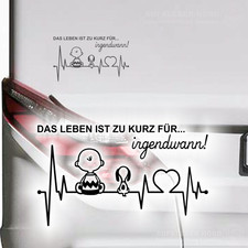 Herzschlag Snoopy 20cm Leben