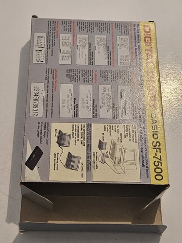 Casio 7500 digital - -, sf-7500