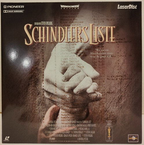 Laserdisc schindlers - laserdisc,
