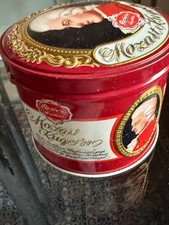 DOSE,MOZARTKUGELN,Rund,125 Gramm,10 cm hoch,Durchmesser 12cm