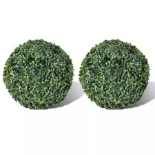 2x Buchsbaumkugel Künstlich