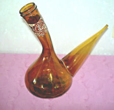 Glasgefäß Glasbehälter Porro'n (Schnabelkrug) Weindekanter Kanne Karaffe VINTAGE