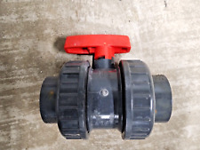 50mm DN 40 PVC-Kugelhahn Klebemuffen Klebefitting Poolinstallation