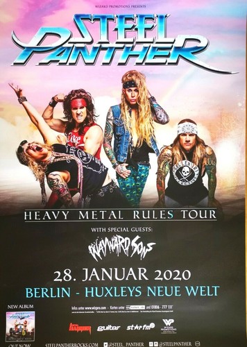 Steel panther 2020 berlin - steel,