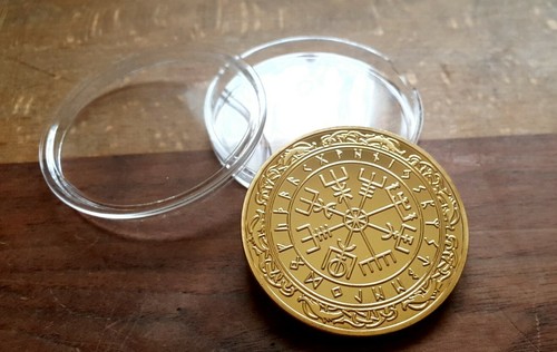 Münze vegvisir altar - münze,
